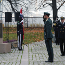 1. november: Kronprinsen hedrer de falne på Forsvarets Minnedag. Foto: Sven Gj. Gjeruldsen, Det kongelige hoff